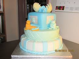 Dinosaur Baby Shower Cake Cakecentral Com