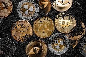 Stack Of Cryptocurrencies Stock Photo Containing Cryptocurrency And Money Cryptocurrency Crypto Mining Blockchain