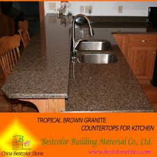 tropical brown granite countertops