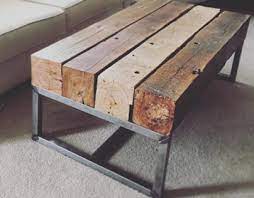 The top is made from purebond plywood and the base is mild steel square tubing. Steel Wood Coffee Table On Behance