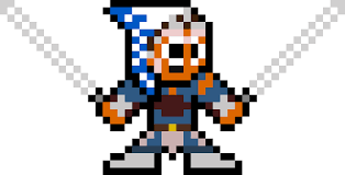 Ahsoka Tano Melty Bead Patterns Pixel Art Star Wars