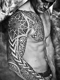 In this tattoo the half sleeve is covered by flowers. Mindblowing Sleeve Tattoos Designs For Men And Women