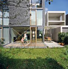 Reihenhauser In Munchen Riem Detail Inspiration Mit Bildern Haus Zeitgenossische Architektur