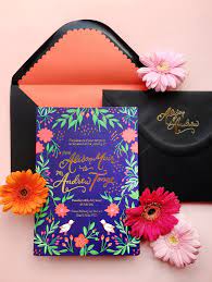 Colorful Mexican Fete Inspired Wedding Invitations By Berinmade Oh So Colorful Wedding Invitations Wedding Invitations Mexican Wedding Invitations