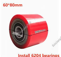 Forklift Hydraulic Pallet Truck Wheels Hand Pallet Truck Wheel 80*60mm