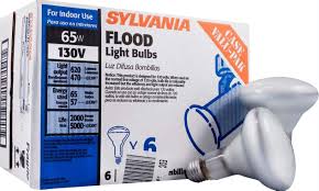Sylvania 65w Br30 Indoor Flood Light Bulbs Soft White 130v 15172 Dimmable 6 Pack Incandescent Bulbs Amazon Com