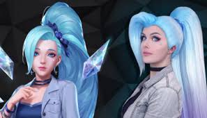 Here S How To Cosplay All Five Members Of K Da All Out Inven Global Xenoncos,evelynn,league of legends,liga legend,fendomy,lol ero,lol cosplay,ero cosplay,cosplay,kda. here s how to cosplay all five members