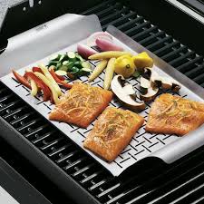 Amazon Com Weber Style 6435 Professional Grade Grill Pan Kitchen Dining Grilling Grill Pan Food