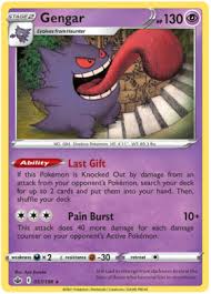 Maybe you would like to learn more about one of these? Chilling Reign Gengar Holo 057 198 Pokenord