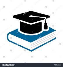 Book With Vector Graduation Cap Education Icon Academic University Hat Illustration Ad Ad Cap Education Education Icon Graduation Book Graduation Cap