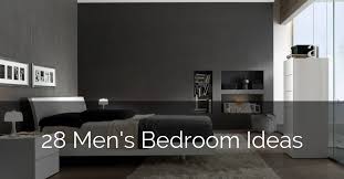 Dark walls can make small rooms feel even smaller while lighter colors convey an open airy feel. 28 Men S Bedroom Ideas Sebring Design Build Design Trends