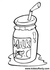 Free printable christmas coloring pages from primary games. Cookies And Milk Coloring Pages Coloring Home