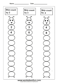 2 Grade 1 Math Worksheets Free Printable Skip Counting Printable Grade 1 Math Worksheets Free 1st Grade Math Math Sheets First Grade Math
