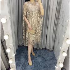 33 model baju dress brokat modern kombinasi terpopuler 2021. Dress Nikahan Off 67 Www Daralnahda Com