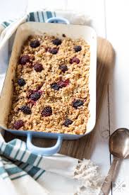 Baked Oatmeal Gebackener Haferbrei Relleomein De Rezept Lebensmittel Essen Backideen Gebackene Haferflocken
