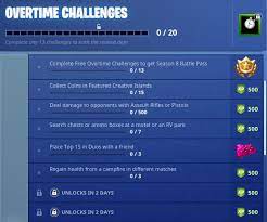 Guide Collect 15 Coins In Featured Islands Fortnite Overtime Challenge Epic Games Added Overtime Challenges Which Allow Fortnite Challenges Friend Challenges