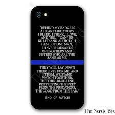 2020 democrat presidential candidate joe biden reads end of quote after making a debunked claim about social security. Thin Blue Line End Of Watch Quote Iphone From Thenerdybird2 On