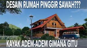 Desain rumah modern minimalis akan memberikan tips dan ide mengenai desain rumah, interior, eksterior, dekorasi furnitur serta arsitektur rumah modern minimalis dan mengumpulkan berbagai desain menakjubkan dari. Desain Rumah Pinggir Sawah Kayak Adem Adem Gimana Gitu Youtube
