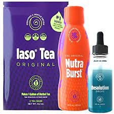 Tlc Kit Iaso Tea Resolution Drops Nutraburst Walmart Com
