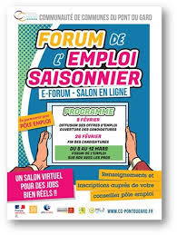 Contrat saisonnier de durée variable. Gard Conference Debat Forum De L Emploi Saisonnier Communaute De Communes Du Pont Du Gard Agenda Remoulins 30210