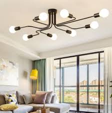 Puedes elegir entre más de 90 lámparas para cocina, entre 15 tipos de lámparas y para 5 estilos diferentes. Compre Luces De Techo Vintage Lamparas De Techo Negras De Hierro Varilla Multiple Lampara Led Para Cocina Luminaria E27 Accesorios De Iluminacion Iluminacion Del Hogar A 68 21 Del Yhtgong Dhgate Com