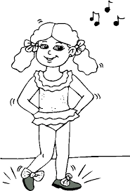 Dancers Coloring Pages Dance Coloring Pages Coloring Pages Tap Dance