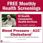 Free Monthly Health Screenings
