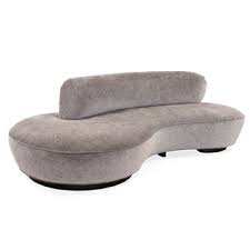 Mid century cloud serpentine sofa in the style of vladimir kagan, 1980's. Vladimir Kagan Sofas