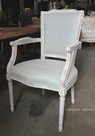 Stark Carver Chair Whitewash With Cream Upholstery Sold Out Carver Chair French Provincial Furniture Cream Upholstery