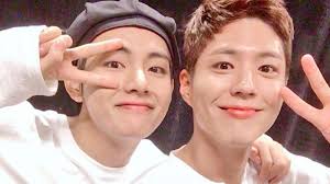 Pbg sep 10 2020 5:25 am i demand for a drama pair of park bo gum and kim hye yoon, they have chemistry when she cameo ps: Park Bo Gum And Bts V Shares Bromance Selca After Music Bank Ulzzang Style