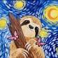 LIVE SLOTH- Pet & Paint Party - Bottle & Bottega by Painting with a Twist, 1 W Harris Ave Event Image