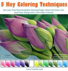 1 Petal Texture Creating Realistic Petals 2 Burnishing Blending Colors Colored Pencil Drawing Techniques Color Pencil Illustration Colored Pencil Tutorial
