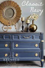 Hand painted antique distressed blue finish. In The Navy Chalk Mineral Paint Blue Painted Furniture Blue Furniture Inspiration Blue Furniture Living Room
