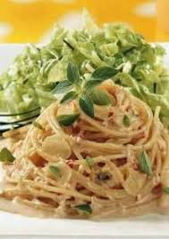 Spaghetti Sauce Cremeuse A L Ail Spaghetti Recette Recettes De Cuisine Sauce Cremeuse A L Ail