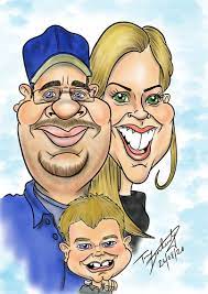 Find & download free graphic resources for caricature. The Kilted Caricaturist Gift Caricature Head And Half Body Colour The Kilted Caricaturist
