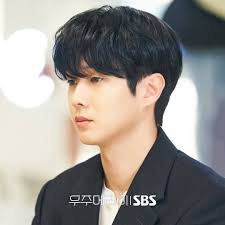 Tense groom at wedding