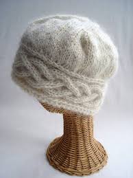Shop fitted, snapbacks and adjustable nfl hats at new era cap. Knit Hat Celtic Cable White Wool Cloche Knitted Hats Crochet Hats Crochet Knit Hat
