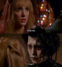 剪刀手爱德华 约翰尼德普 薇诺娜瑞德 电影截图 tim burton movie edward scissorhands tim burton films