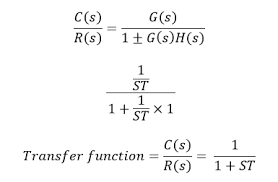 Control System Time Response Of First Order System Javatpoint