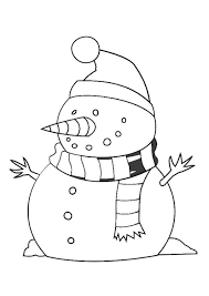 Malvorlage Schneemann Bilder Fur Schule Und Unterricht Schneemann Ausmalbild Bild Zum Ausmalen Zeichnung Bild Malvorlagen Schneemann Schneemann Bilder