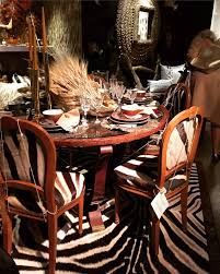 Dine in sophisticated, contemporary style with the hagen dining table from boraam. Vintage Maison Jansen Louis Xvi Style Dining Chairs In Zebra Hide Set Of Six At 1stdibs