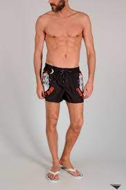 Dolce & gabbana costume da bagno. Dolce Gabbana Costume Da Bagno Con Stampa Scheletro Uomo Glamood Outlet