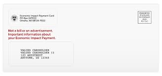 The prepaid debit cards will come in a plain envelope from money network cardholder services. Uh Oh Your Stimulus Payment Might Have Been On A Suspicious Looking Debit Card