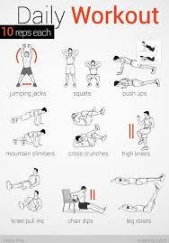 No Equipment No Problem Bodyweight Exercises Easy Daily Workouts Daily Workout Bodyweight Workout