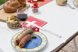 Jour de la fête nationale suisse; 1 August Lasst Uns Den Geburtstag Der Schweiz Feiern
