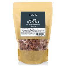 Buy Tea Forte Amber Rock Sugar For Tea And Coffee Pure Cane Sugar Crystals 1 Pound Bag Online In Indonesia B06zzgnrht