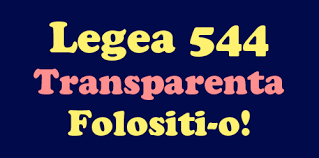 544 din 12 octombrie 2001 privind liberul acces la informaţiile de interes public. Legea 544 2001 Legea TransparenÈ›ei AtenÈ›ie La Articolele 7 10 48 È™i 49 Secunda Tv