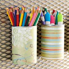 Posted by team fresh ideas craft recycled products 868 views march 24, 2018 march 30, 2018. 13 Great Ways To Organize With Recycled And Repurposed Finds Everythingetsy Com