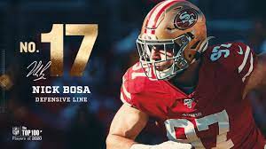 We did not find results for: Nick Bosa Earns Noteworthy Placement On First Nfl Top 100 Ranking