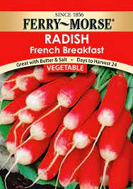 The ferry morse seed company is a supplier of seeds, and was at one time the largest such company in the world. Ferry Morse French Breakfast Radish Seed Packet Buy Online In Macau At Macau Desertcart Com Productid 57312778